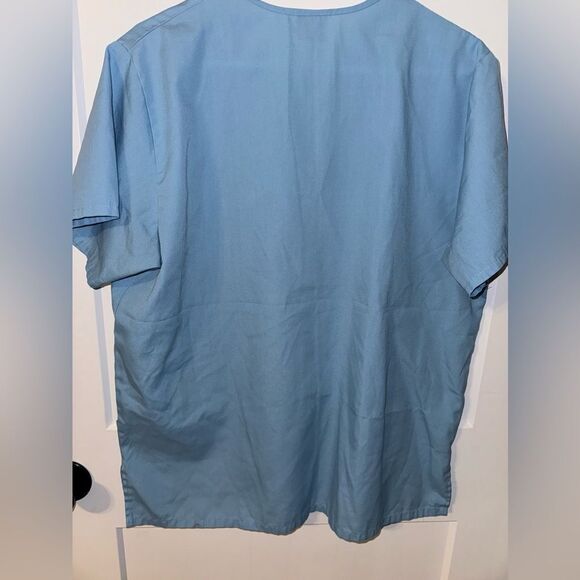 FUNDAMENTALS BRAND WOMENS SCRUBS TOP NURSE - Picture 4 of 4